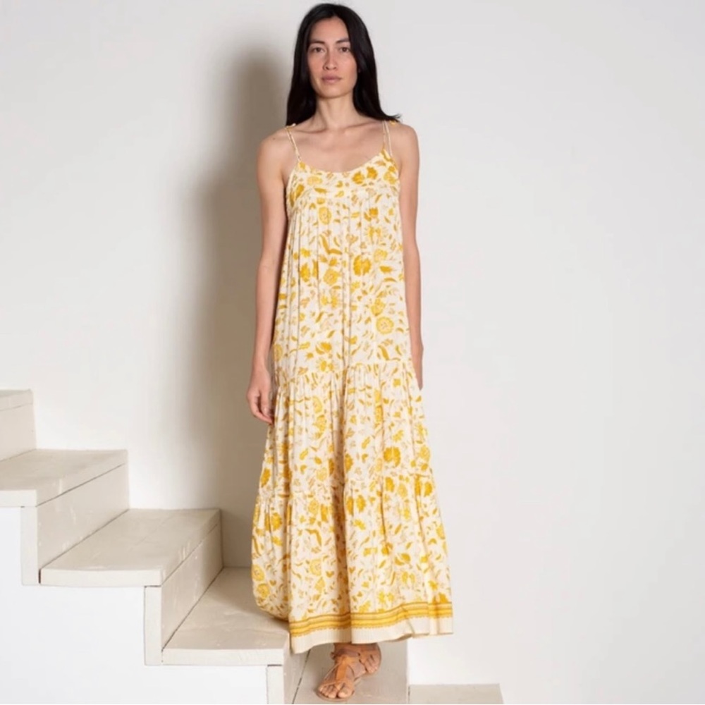 NATALIE MARTIN Melanie Maxi Dress - Wildflower Saffron